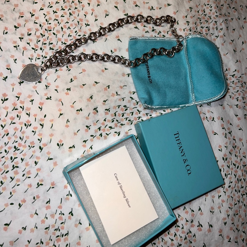Authentic Tiffany Heart Necklace